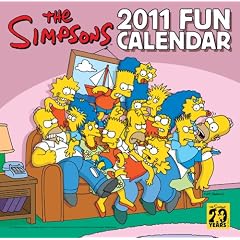 The Official The Simpsons 2011 Square Calendar