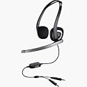 Plantronics Audio 330 - Headset ( semi-open ) - black