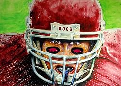 Arkansas Painting - Eyes of Arkansas are Upon You