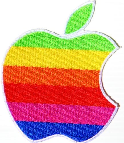 Apple Fruit iphone ipad Logo Jacket Patch Sew Iron on Embroidered Symbol Badge Cloth Sign Costume By Prinya Shop