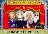3B Scientific 4 Piece Great Scientists Finger Puppet Set