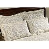 Stylemaster Concord Center Motif Standard Woven Pillow Sham, Blue