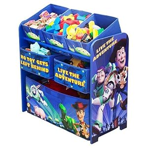 Disney Pixar Toy Story Multi Bin Toy Box Organizer