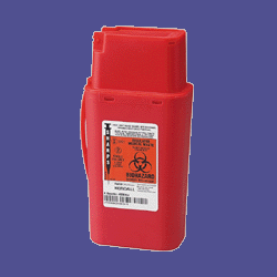 Biohazard Infectious Container for Sharp Objects, 1 1/2 Qt (UMISTSC100909) Category: Medical First Aid Products