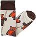 Hyp Star Wars Wicket Ewok Pattern Men's Crew Socks Shoe Size 6-12