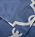 Amazon Brand – Pinzon 300 Thread Count 100% Cotton Percale Duvet Cover Set - Twin, Bijou Blue