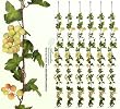 SIX 6' Artificial Grape Ivy Garlands with Grape Clusters