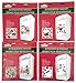 Assorted Christmas and Winter Themed Refrigerator Magnets