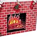 Nostalgic Fireplace Decoration