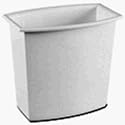 Sterilite Corp. 10220012 Rectangular Vanity Wastebasket