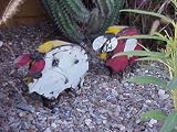 Pig-Recycled Metal Animals--Art