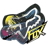 Fox Racing Vice Single Stickers Dirt Bike Motorcycle Graphic Kit Accessories - Black