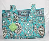 Vera Bradley Betsy Totally Turq Handbag Purse