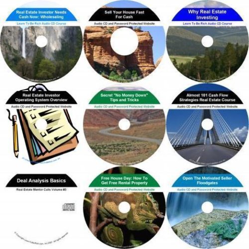 The Incomparable 9 CD Nothing Down, Flexible Seller, Real Estate Mentoring System