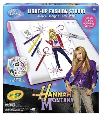 Crayola Hannah Montana Light Up Designer Studio