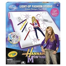 Crayola Hannah Montana Light Up Designer Studio by Crayola