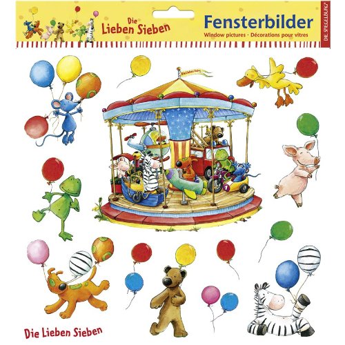Spiegelburg 21298 Fensterbilder Die Lieben Sieben