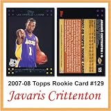Topps Los Angeles Lakers Javaris Crittenton Rookie Card