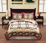 David King Quilt with 2 Shams
