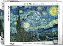 Eurographics Starry Night by Vincent Van Gogh 1000-Piece Puzzle
