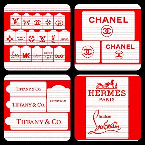 Lot Designer Stencils for Cakes and All Purposes 25 pcs background