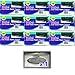 [ 9 packs ] Halsa Car Case Visor Refill 3PlyTissue Wipes + 1 Tempo Tissue Holder