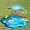 International Playthings iPlay Baby Activity Pool Inflatable Pool w/Sunshade