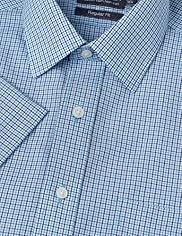Cotton Rich Non-Iron Short Sleeve Checked Shirt