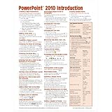 microsoft powerpoint 2010 introduction quick reference guide cheat sheet of instructions tips  shortcuts 