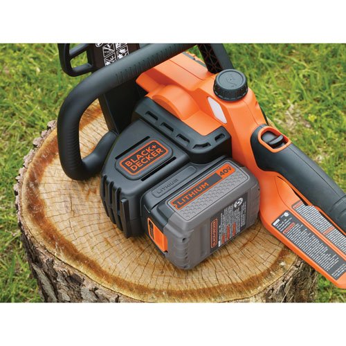 BLACK+DECKER LCS1240 40V MAX Lithium Ion Chainsaw, 12"