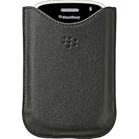 Genuine BlackBerry Made 9800 Torch PU Leather Pouch/Pocket/Case
