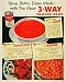 1953 Ad Campbell's Soup Condensed Tomato Soup Macaroni Cheese Recipes Hamburger - Original Print Ad