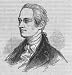 Alexander Hamilton (Portrait, Black and White) Art Poster Print - 13 X 19