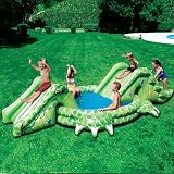 Banzai drinking water Slide:Banzai slip 'N dash Alligator Pool