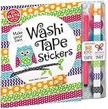 Klutz Make Your Own Washi Tape Stickers: Shape This Tape Into Crazy Cute Stickers Craft Kit