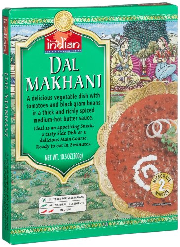 Truly Indian Dal Makhani R-T-E Retort, 10.5 Ounce Boxes (Pack of 12)