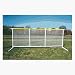 Jaypro Bspttyt Fencing - Black Mesh Sport Panel With Techno-Tip And Yellow Rail