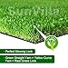SunVilla Realistic Indoor/Outdoor Artificial Grass/Turf Sample Piece - 2 in X 3 in