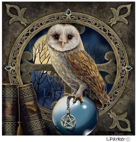 The Spell Keeper Greetings Card (Blank) by Lisa Parker