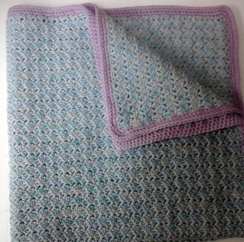 New beautiful Baby Crochet Crib Size Blanket