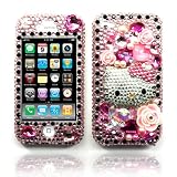 Ready to Ship within 24 48 hours 3D Pink & Black Pattern Hello Kitty Bling Swarovski Crystals Cell Phone Case Cover Compatible for iPhone 4G and iPhone 4S 61olxQxxKBL. SL160 Ready to Ship within 24 48 hours 3D Pink & Black Pattern Hello Kitty Bling Swarovski Crystals Cell Phone Case Cover Compatible for iPhone 4G and iPhone 4S