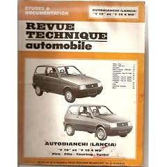 Rta N� 481 Autobianchi (Lancia) "Y 10" et "Y 10 4 WD"