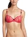 Betsey Johnson Women's Eyelet Lace 3 Section Foam Demi