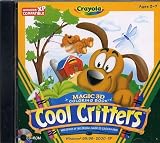 Crayola Magic 3-D Coloring Book Cool Critters Ages 3-7