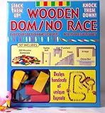 Review iAuctionShop  / Traditional Wooden Domino Rally or Race Kit