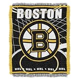 Boston Bruins Game-Time Woven Jacquard Throw