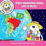 Which endangered animal lives in Brazil?