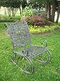 IMAGE OF Iron Patio Scroll Rocker