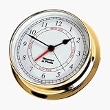 Weems & Plath Endurance Collection 125 Time and Tide Clock (Brass)
