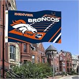 Denver Broncos 3x5 Team Logo Flag